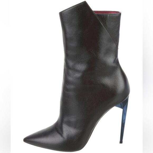 Saint Laurent Leather Boots - Picture 1 of 5